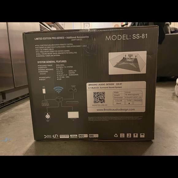 SS-81 Home Theater Sound System - Picture 3 of 4